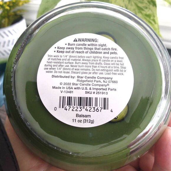 Balsam Scented Candle - Picture 5 of 7